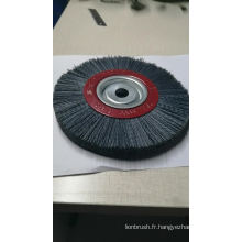 Brosse de machine de déborrement en nylon abrasive pour l&#39;équipement de précision